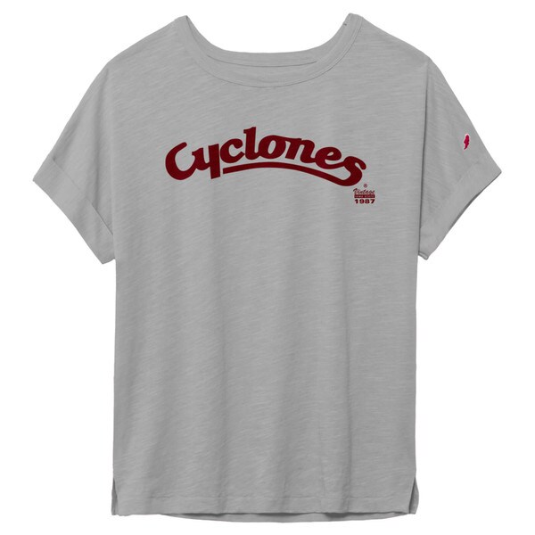 League Women's Cyclones Gray T-Shirt